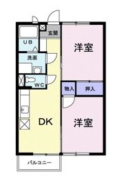 メゾンネイティブピーチの間取り画像