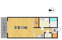 フィオレット合川の間取り画像