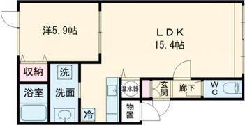 ノースコンフォートの間取り画像