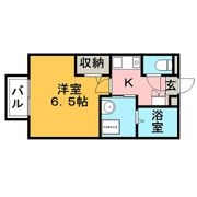 アムール東櫛原の間取り画像