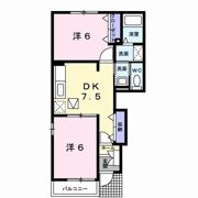 グラシューの間取り画像