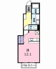 メゾネット・アンジュ弐番館の間取り画像