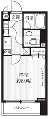 HF北四番丁レジデンスの間取り画像