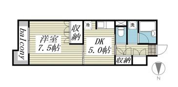 メゾン・ド・ビュートの間取り画像