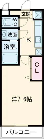 フジパレス楠町の間取り画像