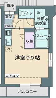 アビターレ平町の間取り画像