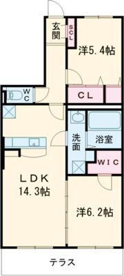 サニーコート津福の間取り画像