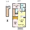 はっぴーあいらんど Aの間取り画像