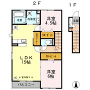 パブロハニー Aの間取り画像