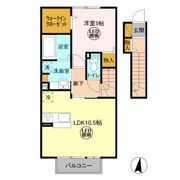 アクアパーム Eの間取り画像