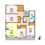 ルミウス Bの間取り画像