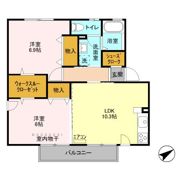 エリー Bの間取り画像