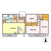 ウィルコート東大宮 1/2/3/5号棟の間取り画像