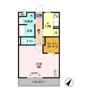 D-room八反野の間取り画像