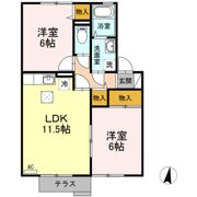 フローラルアベニュー A/B/Cの間取り画像