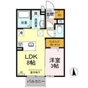 パティーナ(Patina) Bの間取り画像