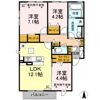 セジュール･Sの間取り画像
