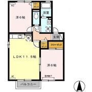 フォレストコートⅠの間取り画像
