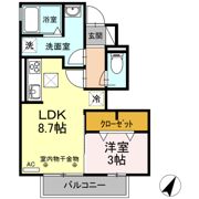エクスベルジェⅡの間取り画像