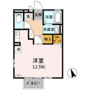 エフハウス桑間の間取り画像