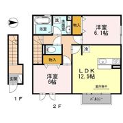 クレセールの間取り画像