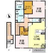 アクタス五軒屋の間取り画像