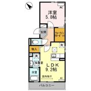 アンベリールの間取り画像