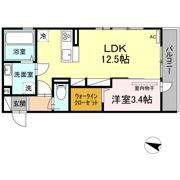 ソシア サンエイトの間取り画像