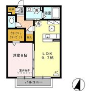 カーサフルールの間取り画像