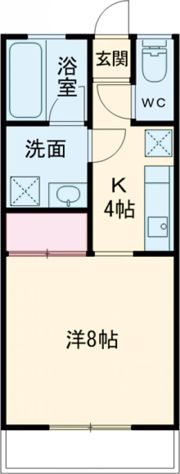 シャレオ2Fの間取り画像