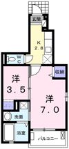 ラフレシール あきる野の間取り画像