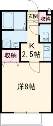 メゾンドゥ長瀬の間取り画像
