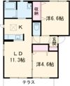 シャーメゾン広野の間取り画像