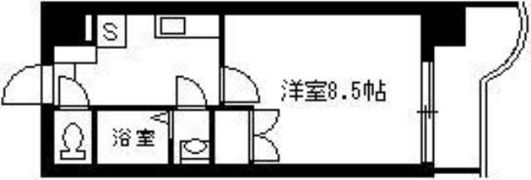 ブルーアイズ中央の間取り画像