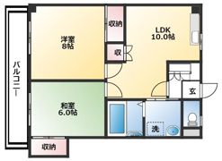 セントパークハウス千頭の間取り画像