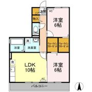 セレッソ花楯88の間取り画像