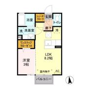 メゾン・ド・ル シュッドの間取り画像