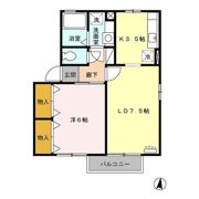 リジエール A/Bの間取り画像