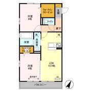 ラ カンパネラ Aの間取り画像