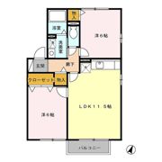カームヒルズ ABの間取り画像