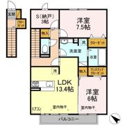 プランドールの間取り画像