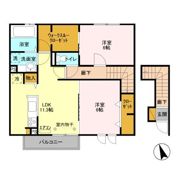 ソレイユ Bの間取り画像