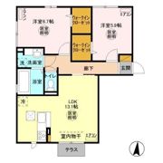 ディアコートの間取り画像