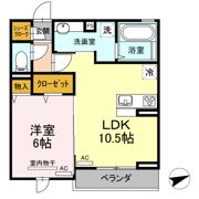 クリア南砂の間取り画像