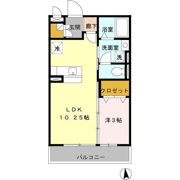 フェリスタ宮沢の間取り画像