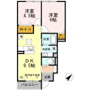 カサヴェールの間取り画像