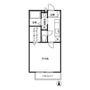 ラシーヌ中原の間取り画像