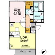 プレジールの間取り画像