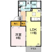 エスポワールNの間取り画像