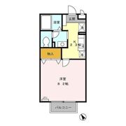 ヴィラ花水木の間取り画像